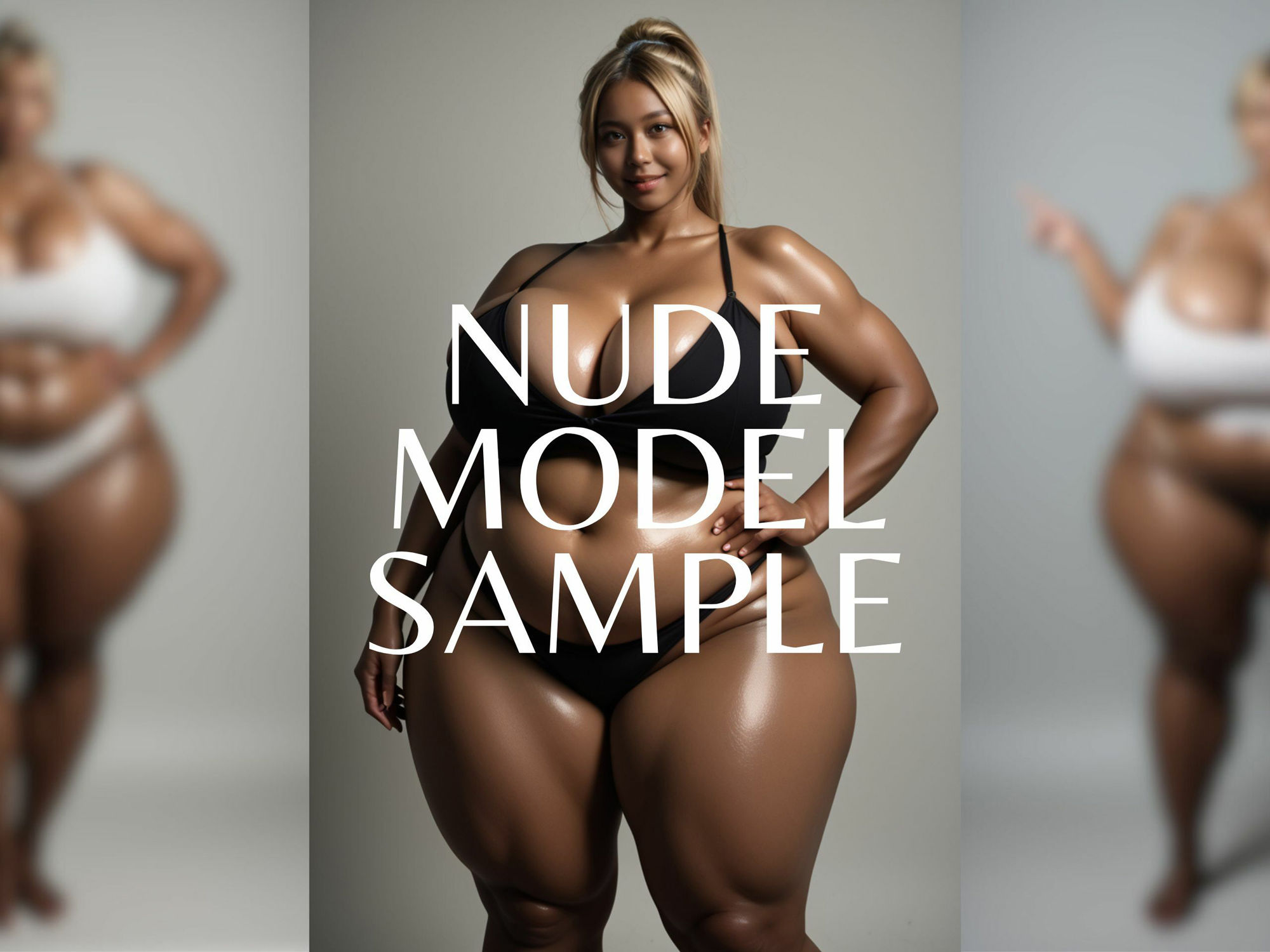 NIKUKAN NUDE MODEL_vol2_ギャルお姉ちゃん サンプル1ページ目