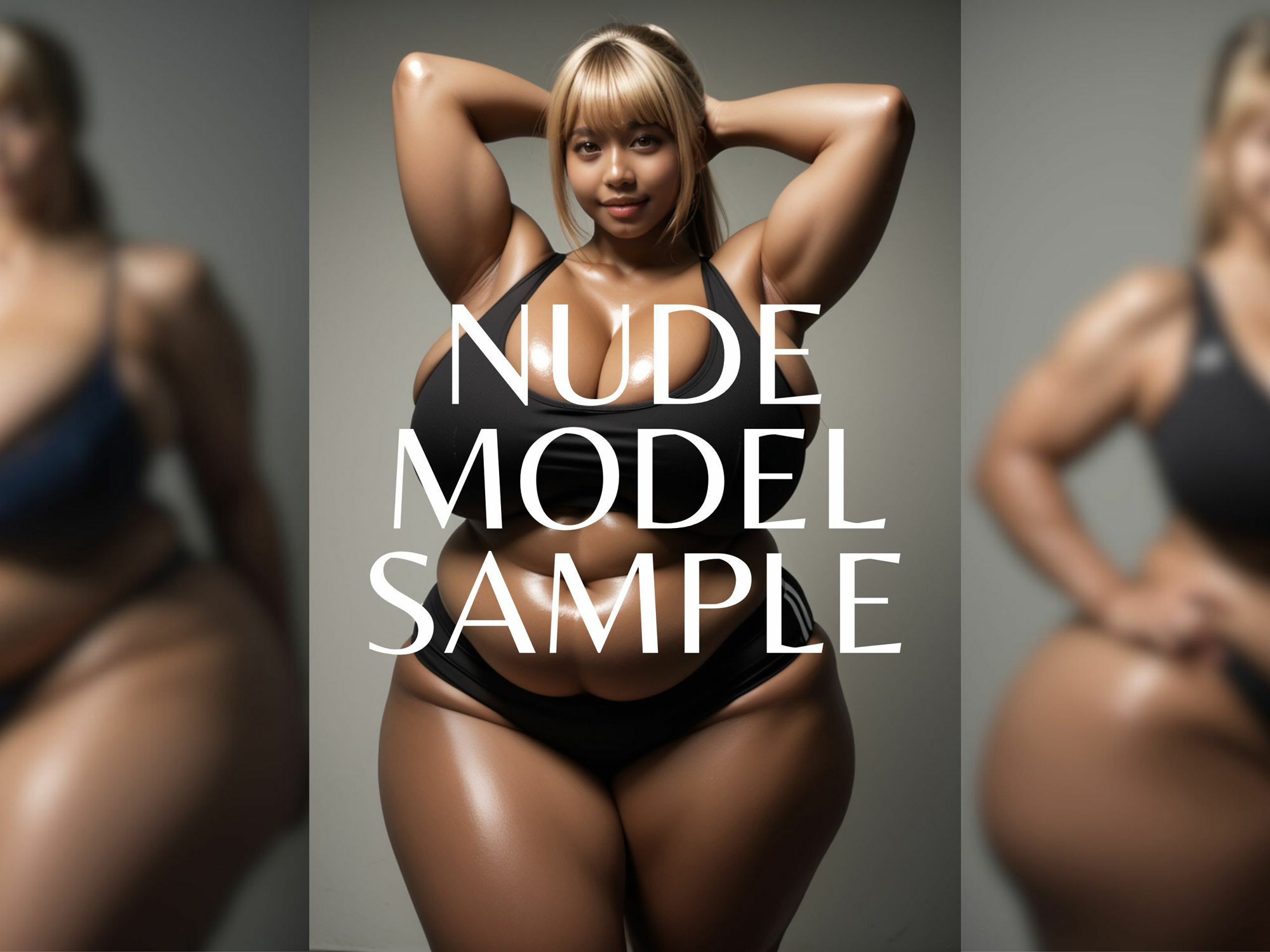 NIKUKAN NUDE MODEL_vol2_ギャルお姉ちゃん サンプル2ページ目