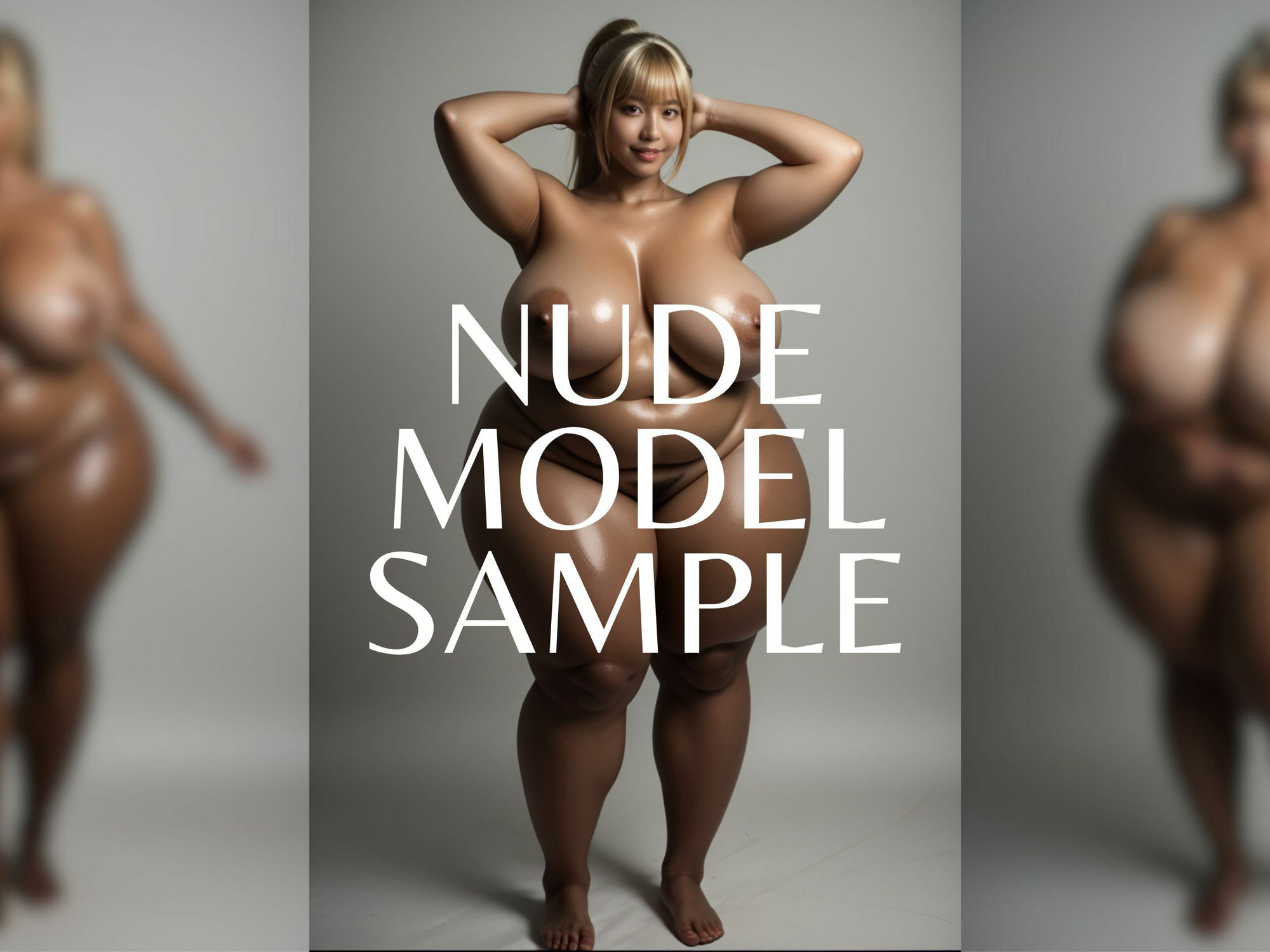 NIKUKAN NUDE MODEL_vol2_ギャルお姉ちゃん サンプル3ページ目