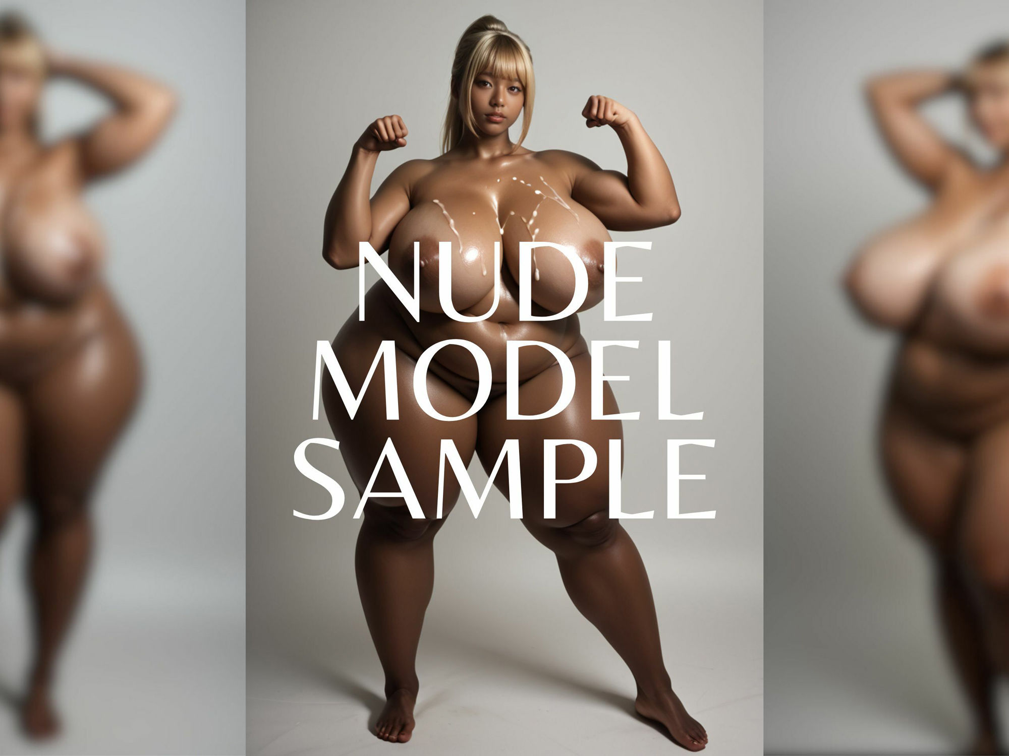 NIKUKAN NUDE MODEL_vol2_ギャルお姉ちゃん サンプル5ページ目