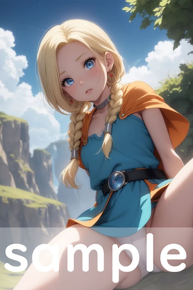 【揺れるおっぱい動画付】ドラゴンクエ●トCG集 サンプル10ページ目