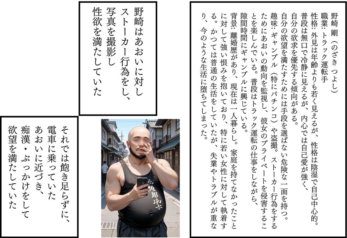 【セリフなしVer】全てが壊れた夏の夜 サンプル5ページ目