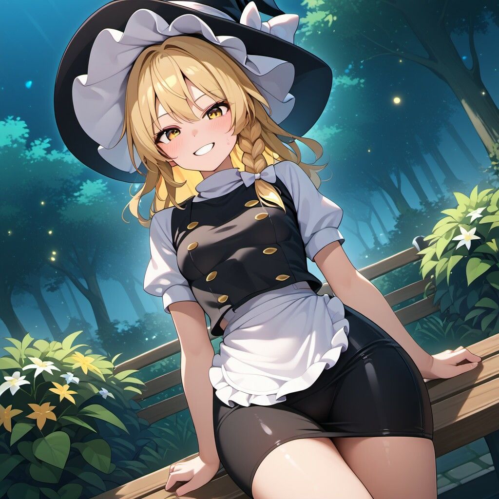 霧雨魔理沙の誘惑 サンプル1ページ目