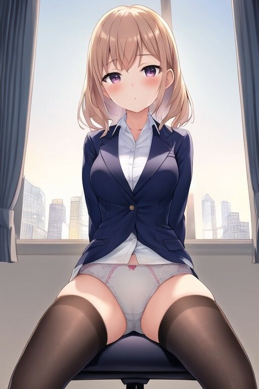 脅されて足を開くように言われた女性達 サンプル3ページ目