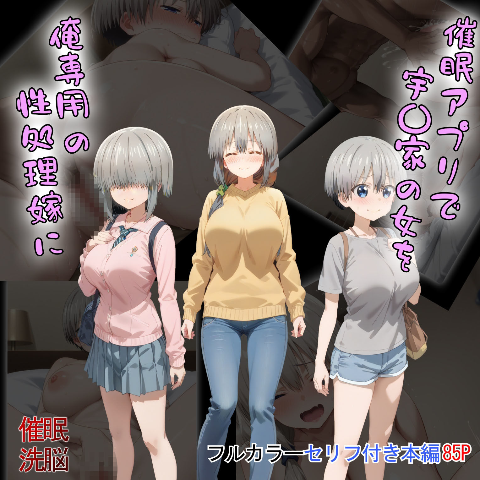 催●アプリで宇〇家の女を俺専用の性処理嫁に サンプル1ページ目