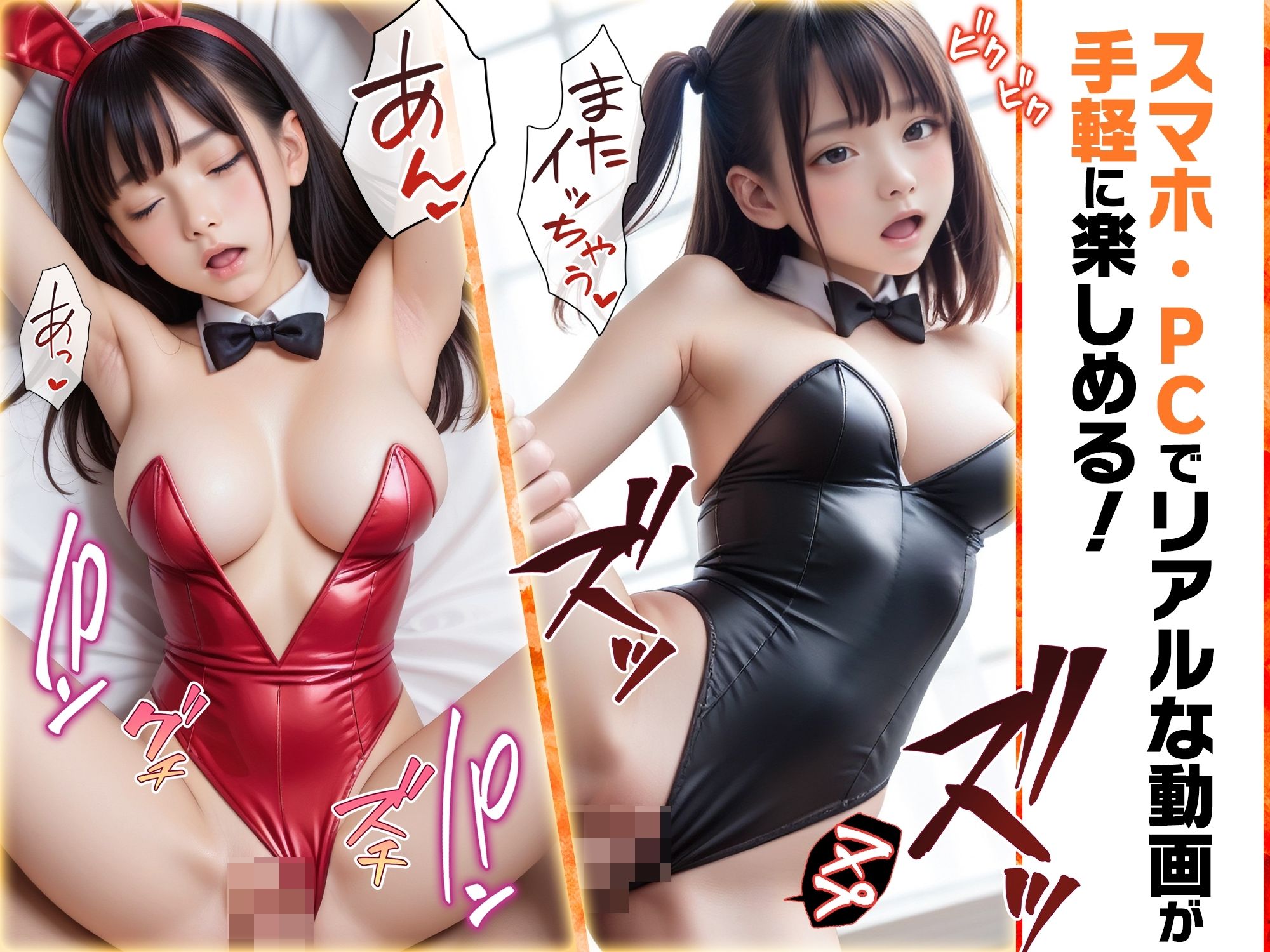 【超リアルアニメ】発情うさぎとハメ撮りエッチ サンプル3ページ目
