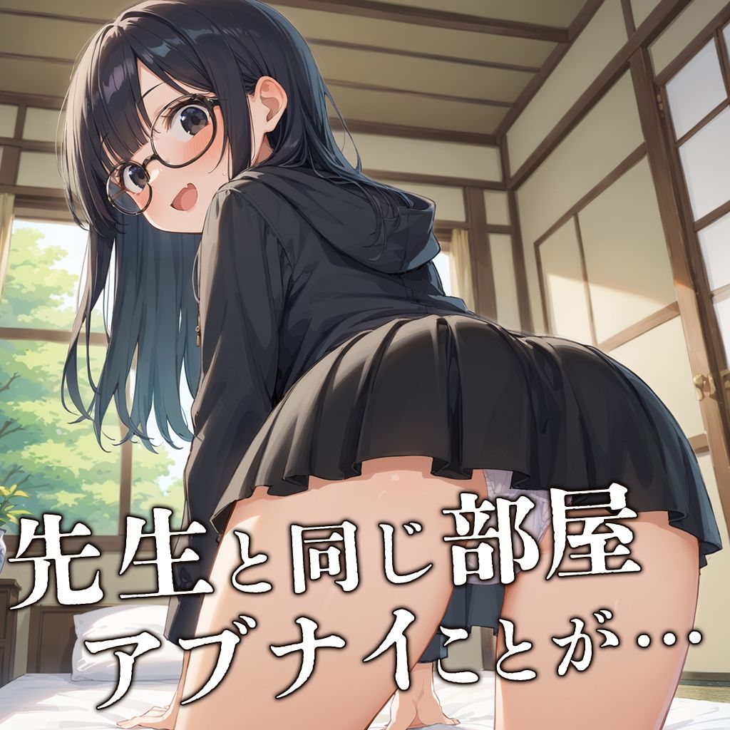 先生と二人できました サンプル2ページ目