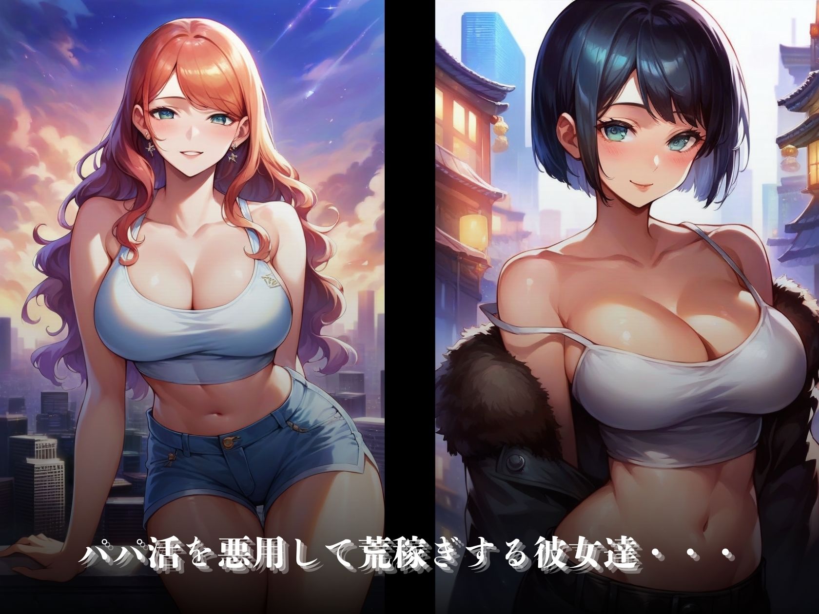 悪徳パパ活女子に無限種付け制裁〜飲み物に催〇薬仕込んでやったw〜 サンプル2ページ目