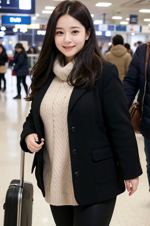 ぽっちゃり彼女と南国旅行♪あそびとエッチのフルコース★ サンプル1ページ目