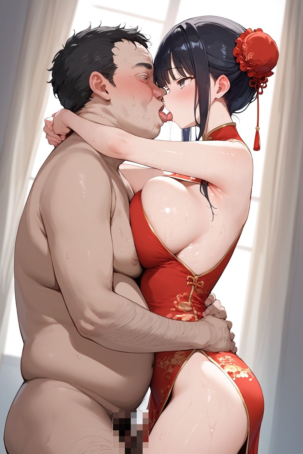 チャイナ美女に〇辱中出し サンプル1ページ目