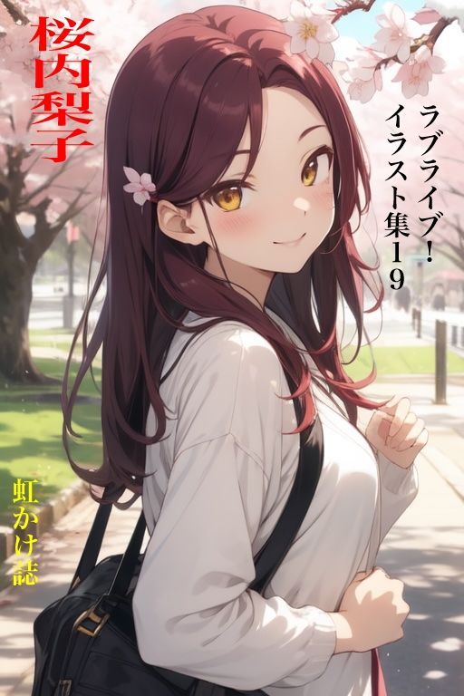 虹かけ誌 ラブライブ！ イラスト集19 桜内梨子 サンプル1ページ目