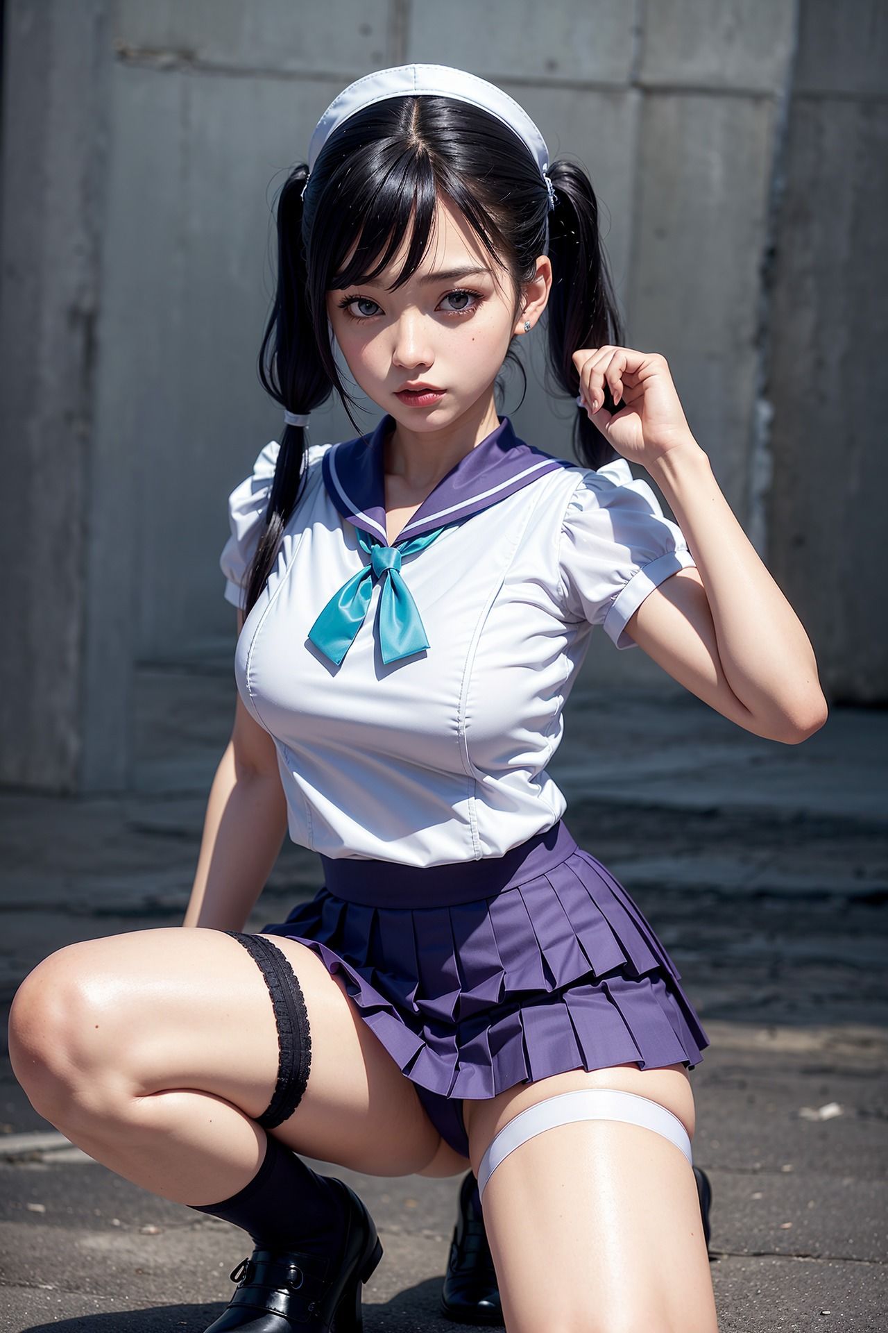 制服改造しまくりJKがパンチラ挑発してきた サンプル3ページ目