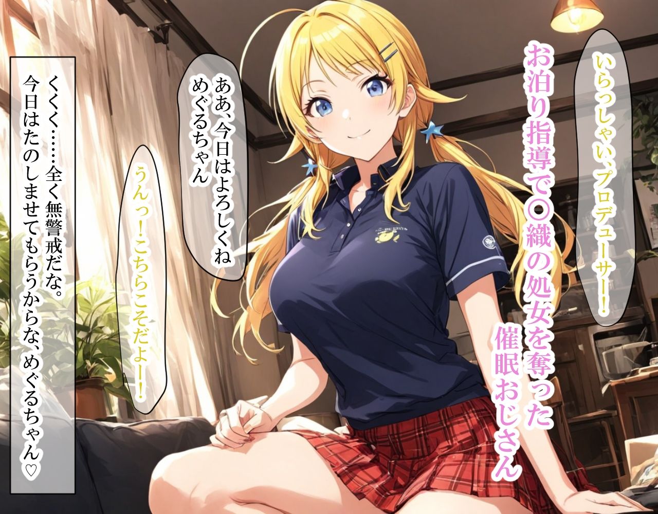 輝く星のアイドル達、催○おじさんに侵食される〜中編〜 サンプル2ページ目