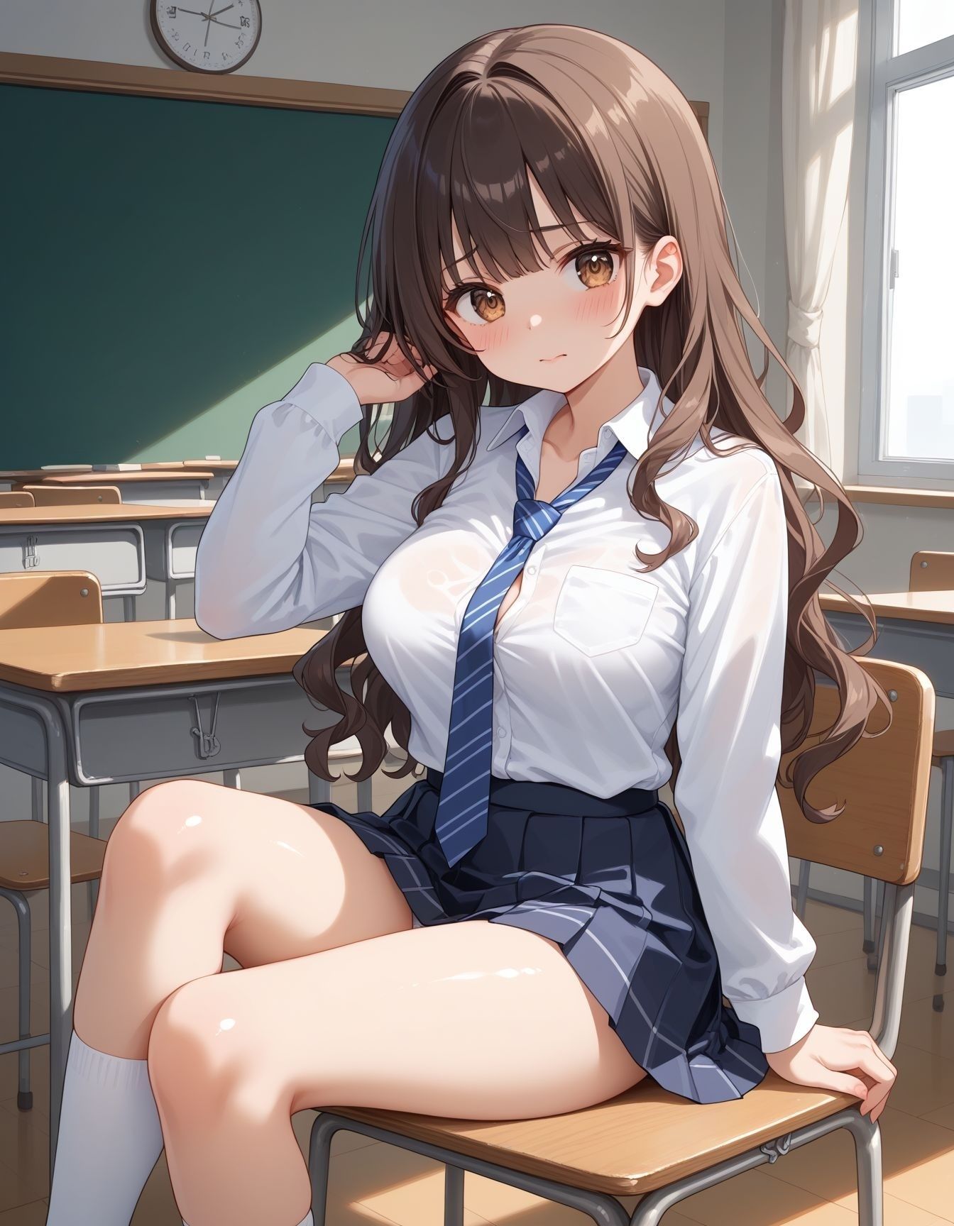 弱みを握られた クラスのアイドル サンプル1ページ目