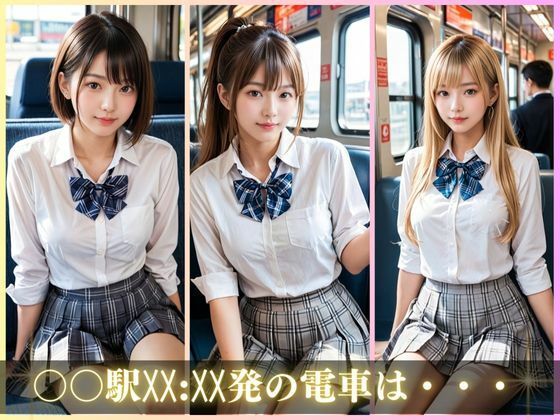 痴女電車 サンプル2ページ目