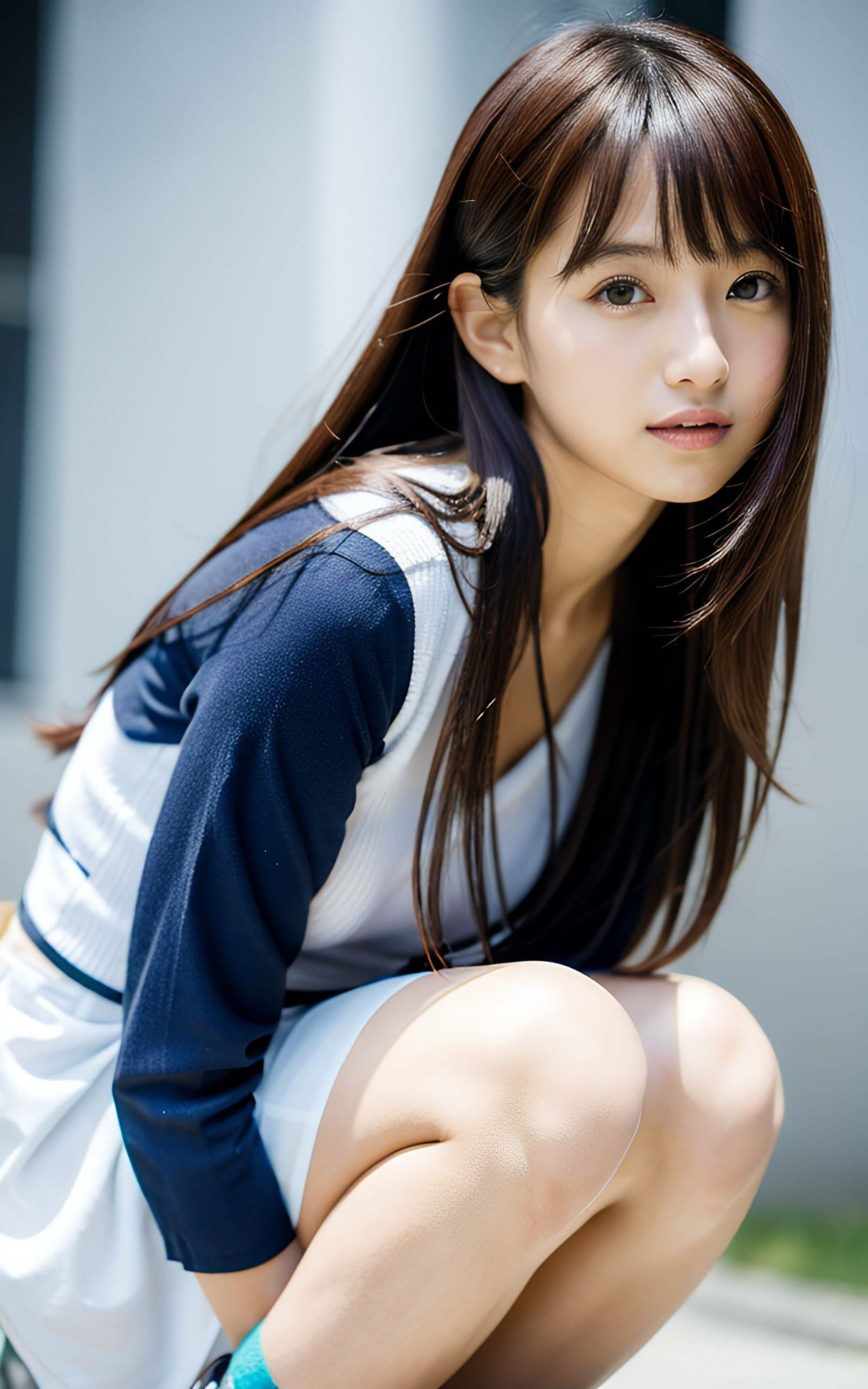 都会に生きる美しきAI美女たちのストリートスナップ集 サンプル6ページ目