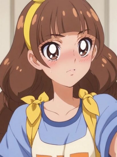 GOプリンセスプリキュアの天ノ川きららから送られてきた自撮り写真 サンプル1ページ目