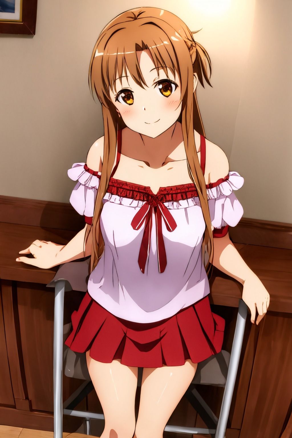 【SAO】アスナ・結城明●奈のエロCGイラスト集 サンプル2ページ目