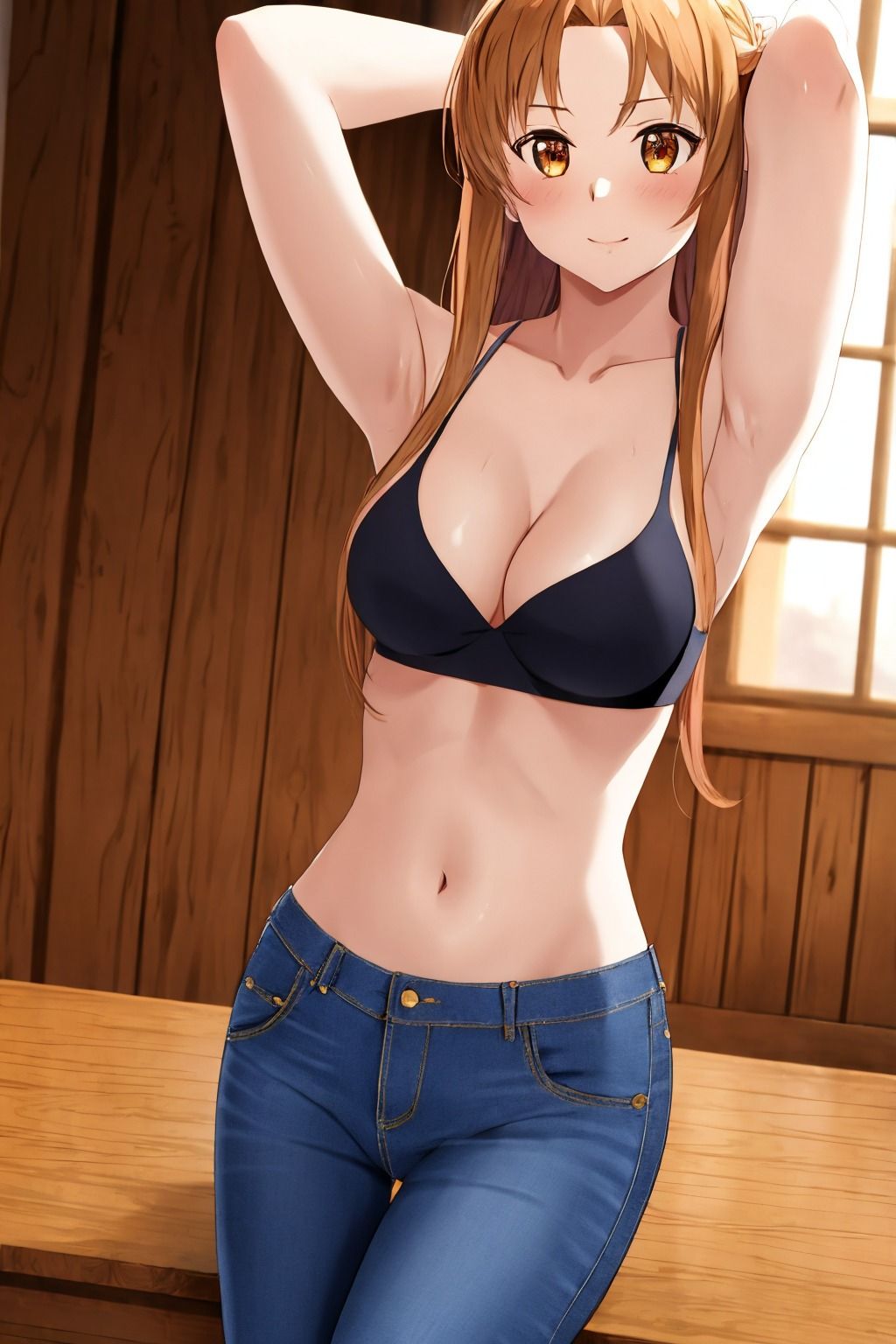 【SAO】アスナ・結城明●奈のエロCGイラスト集 サンプル3ページ目
