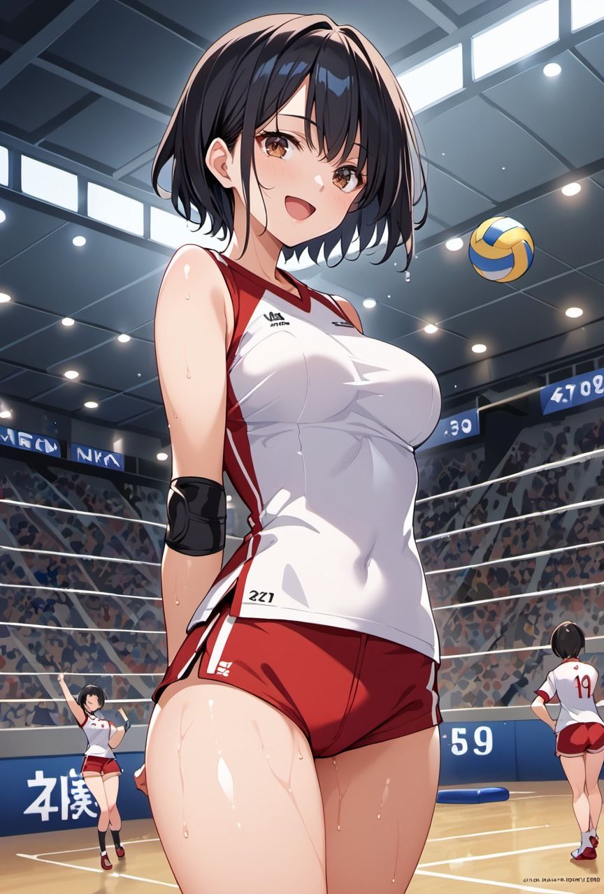 すい星のごとく現れた女バレ界の新星がコーチとの秘密の特訓で身体の関係に堕ちてしまった件【バレーボール編】 サンプル1ページ目