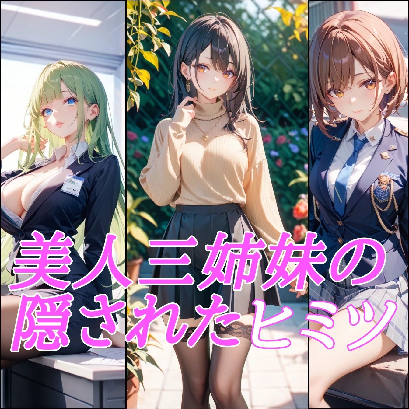 メスイキ三姉妹 サンプル1ページ目