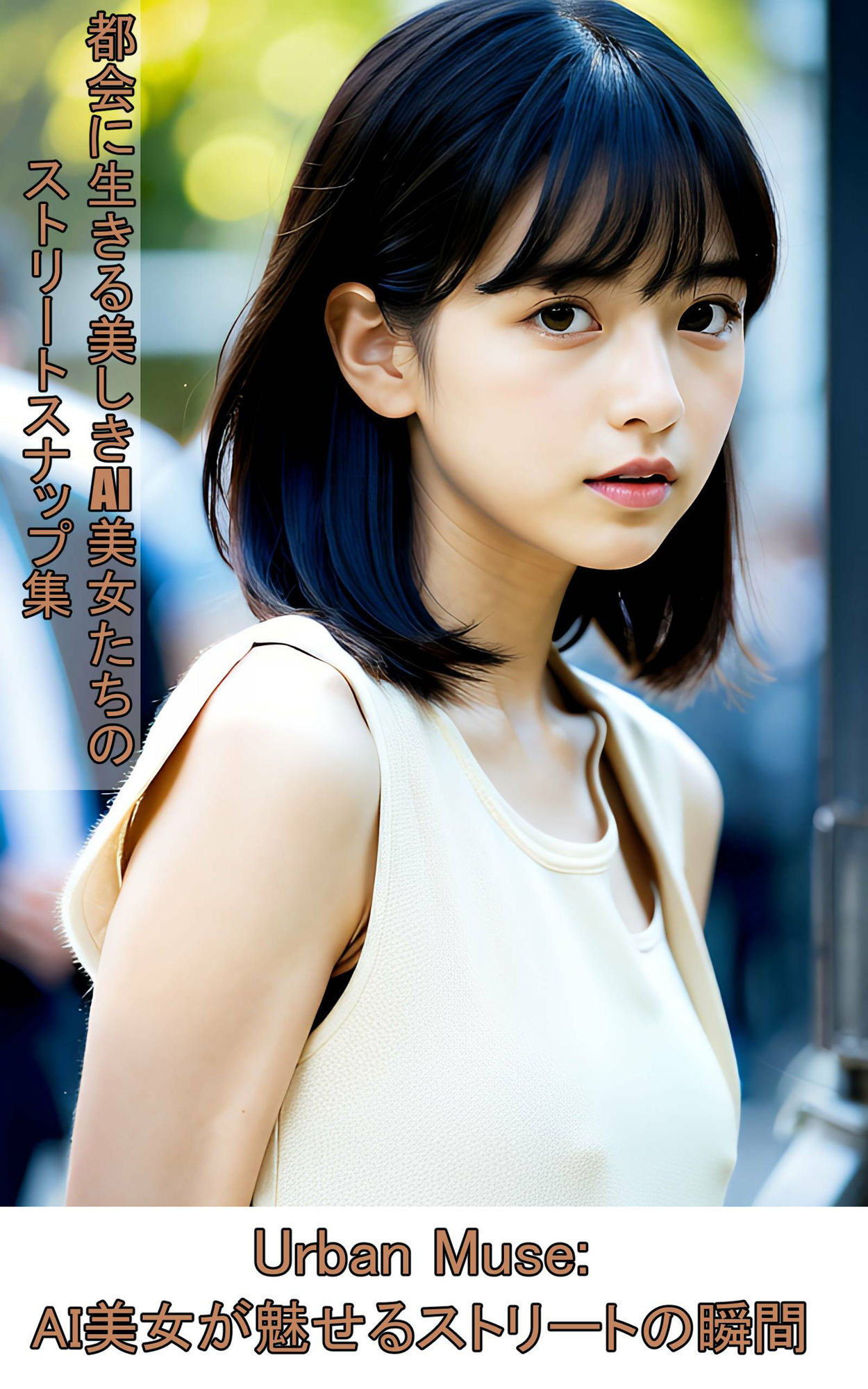 都会に生きる美しきAI美女たちのストリートスナップ集3 サンプル1ページ目