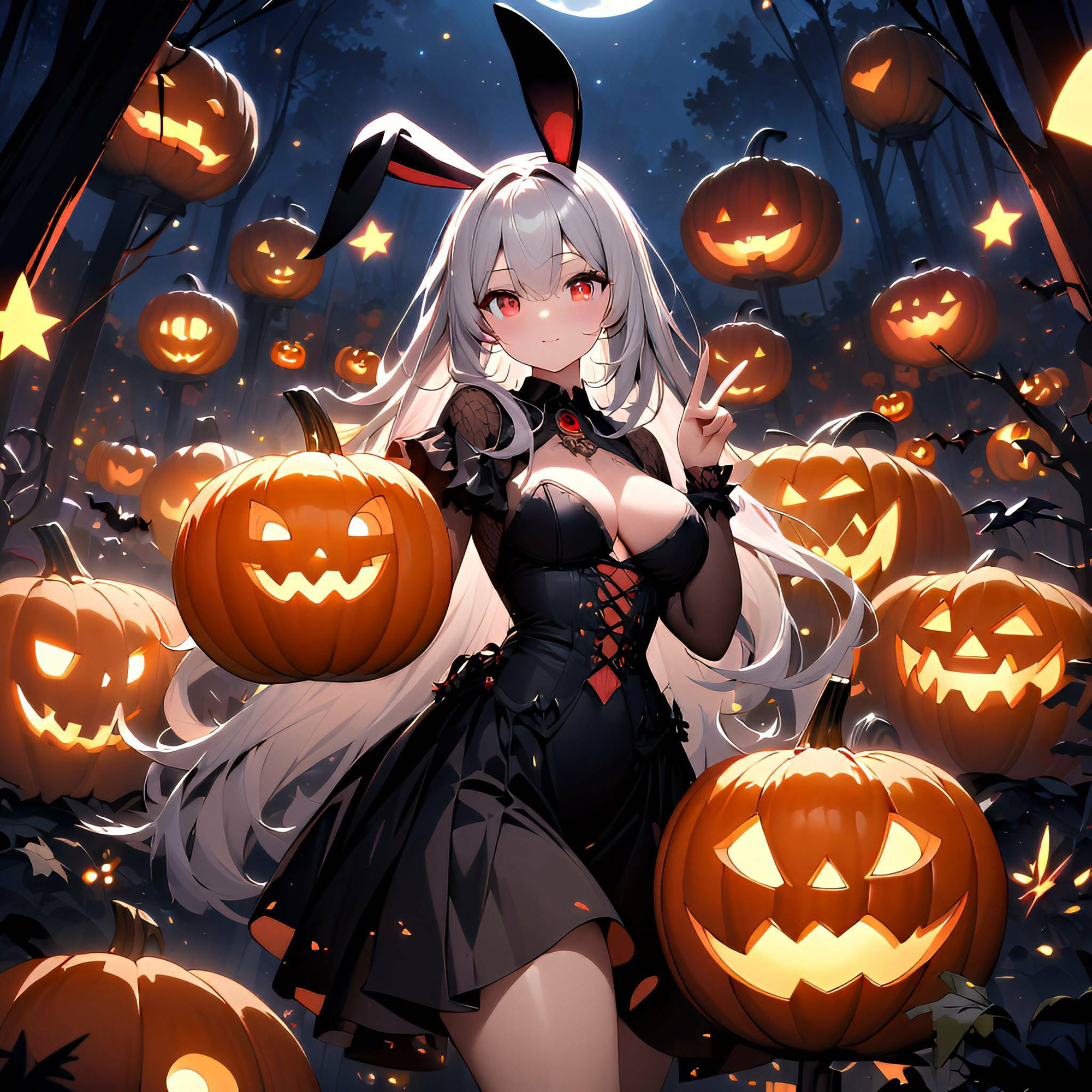 うさ耳美女のファンタジーイラスト集 サンプル2ページ目