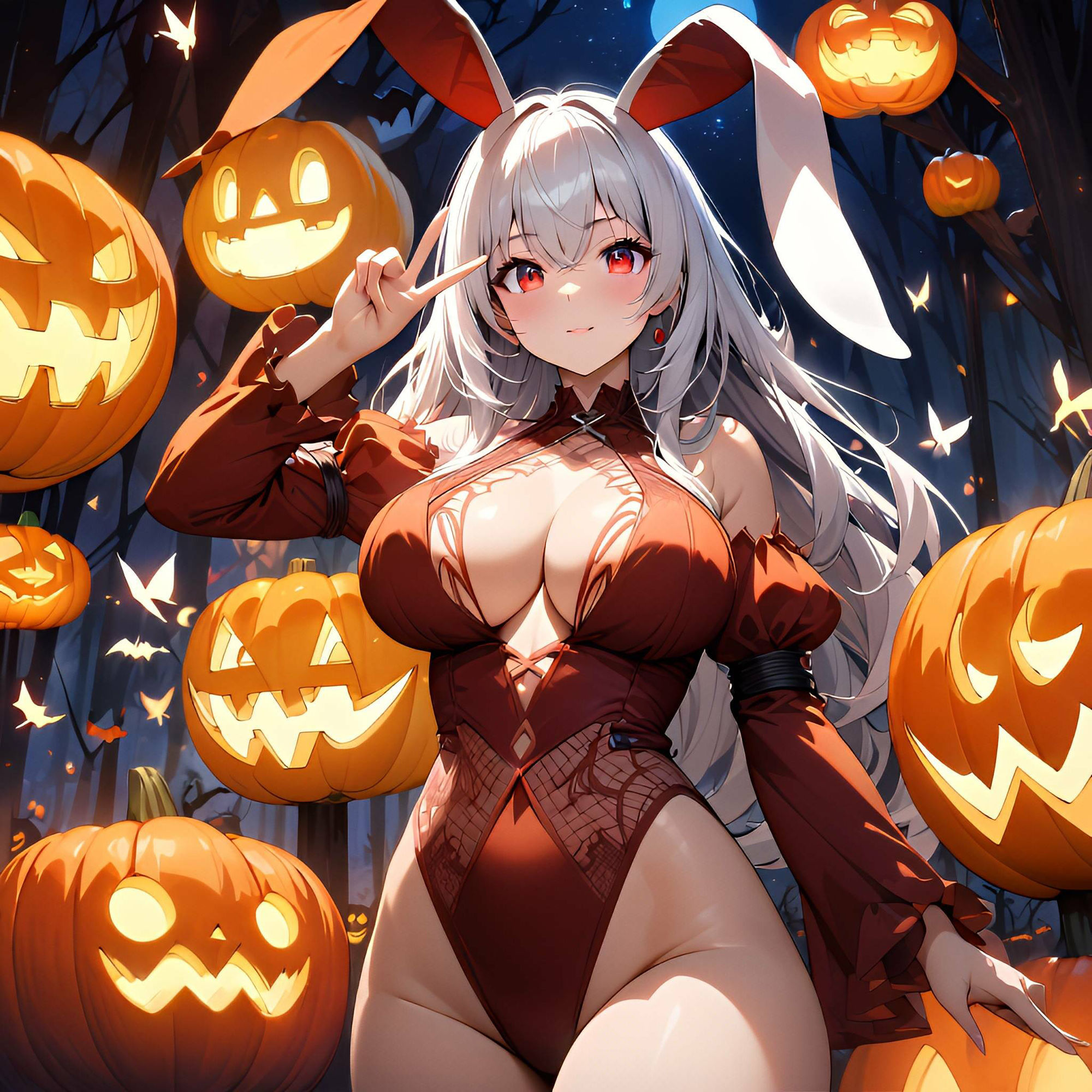 うさ耳美女のファンタジーイラスト集 サンプル3ページ目