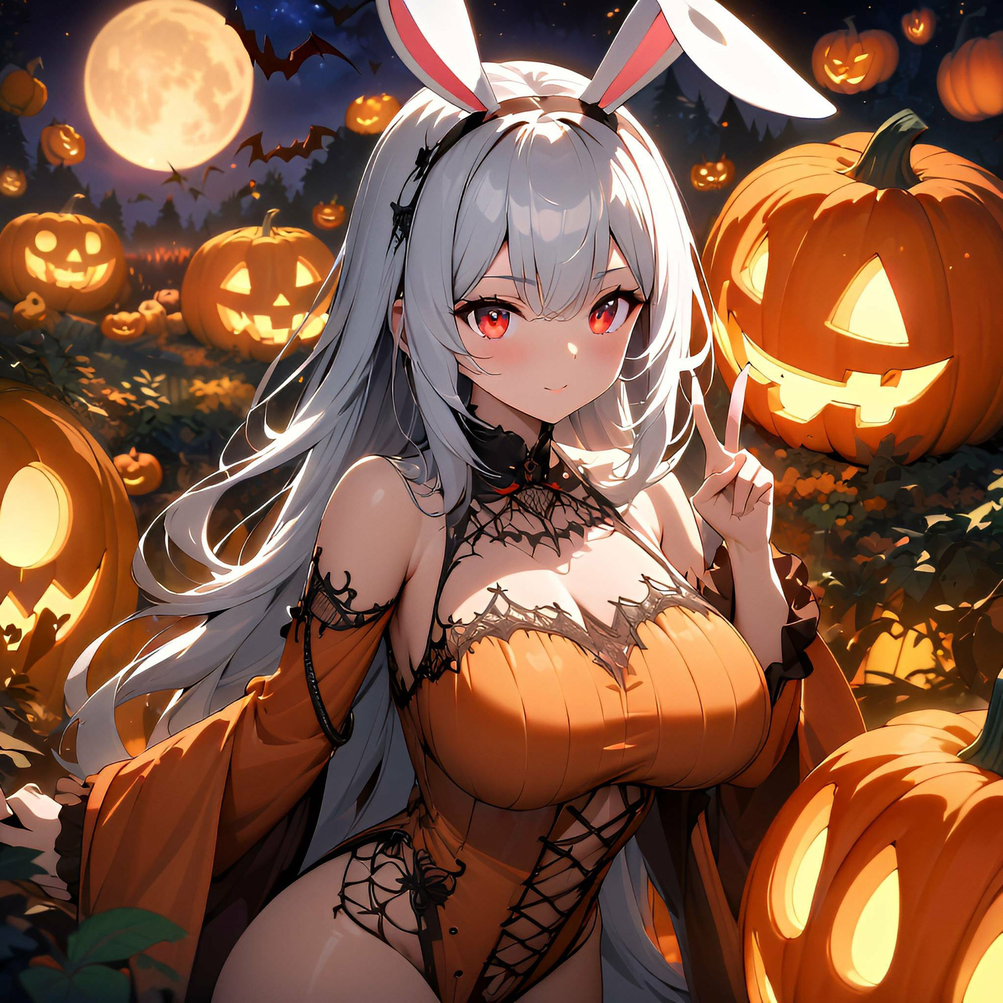 うさ耳美女のファンタジーイラスト集 サンプル4ページ目