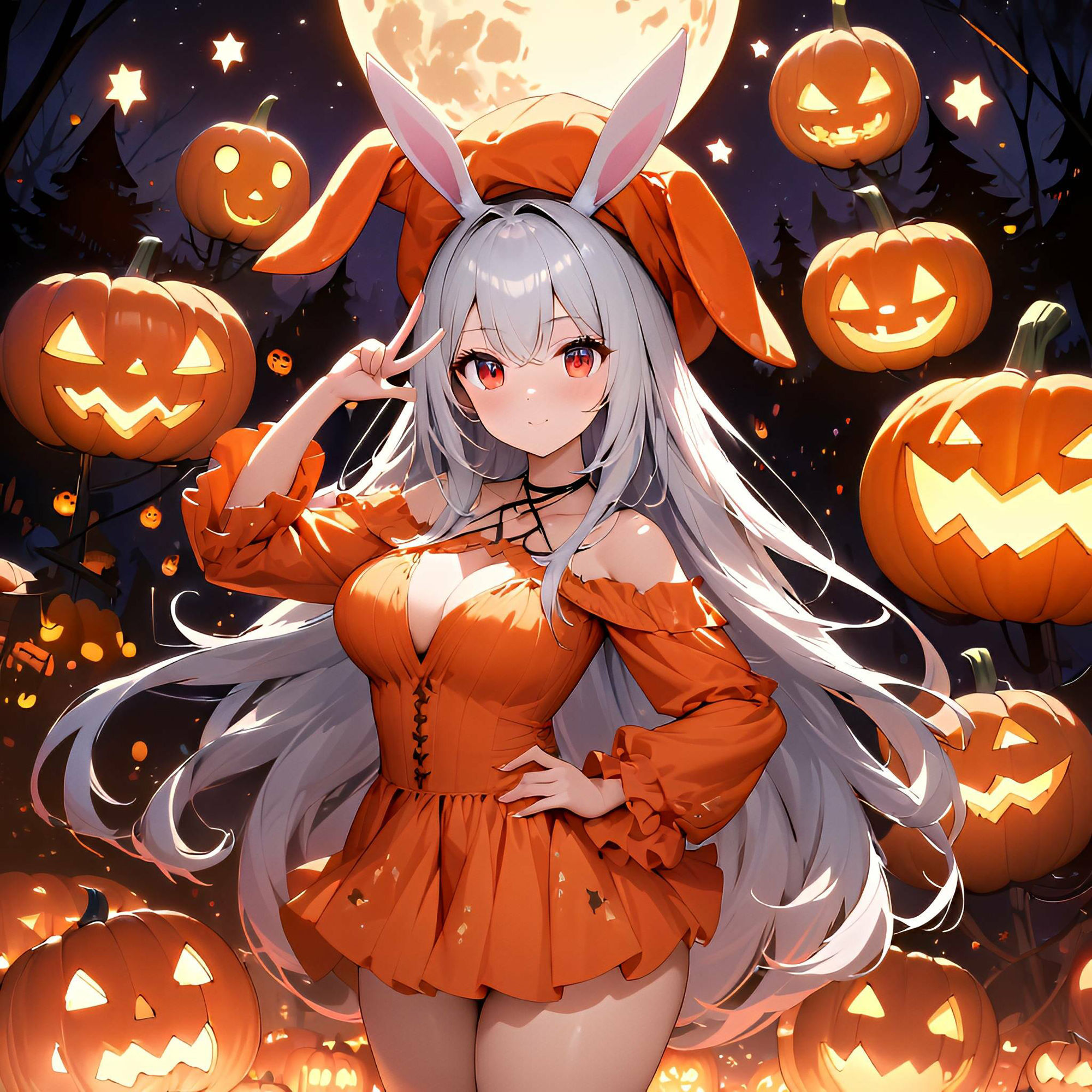うさ耳美女のファンタジーイラスト集 サンプル7ページ目