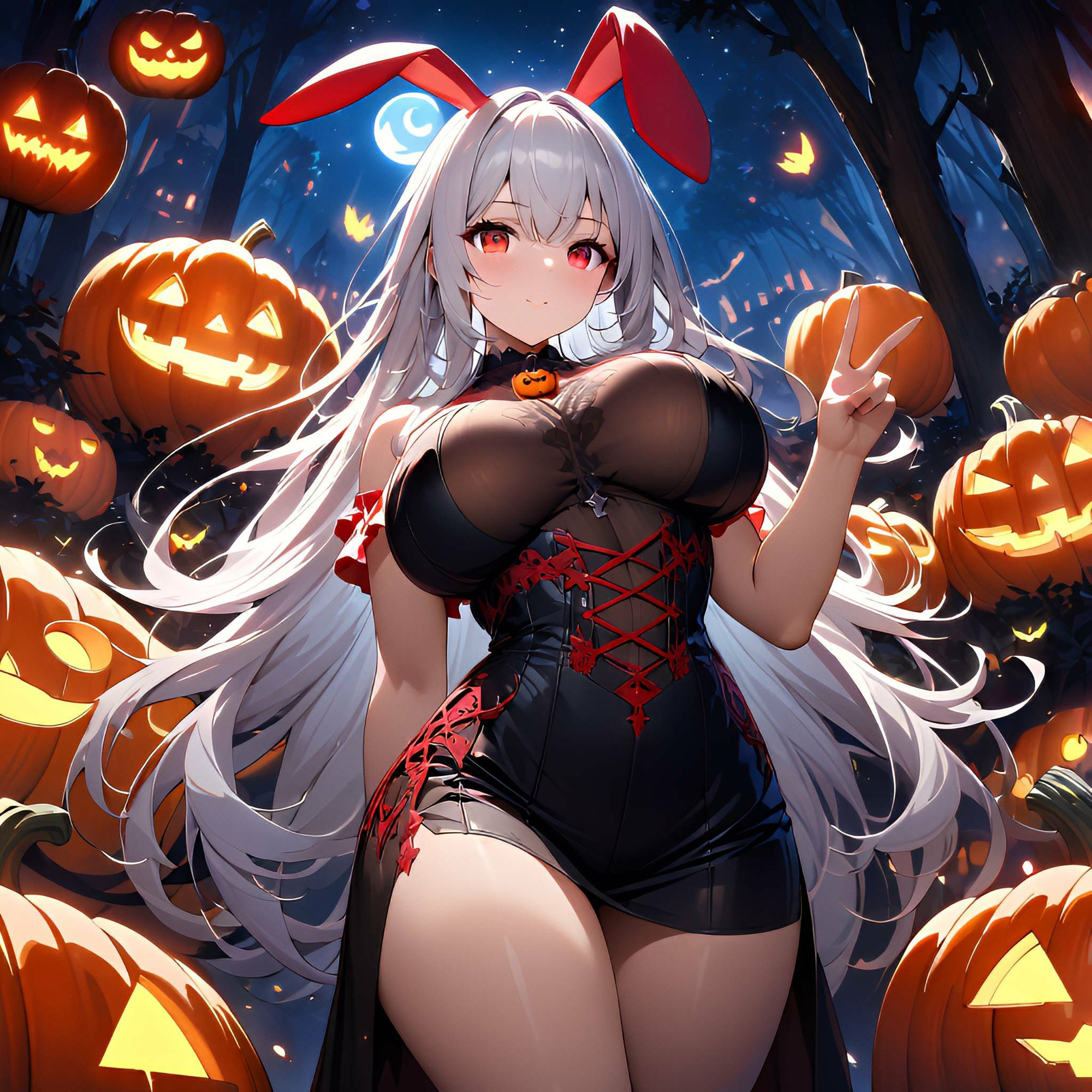 うさ耳美女のファンタジーイラスト集 サンプル8ページ目