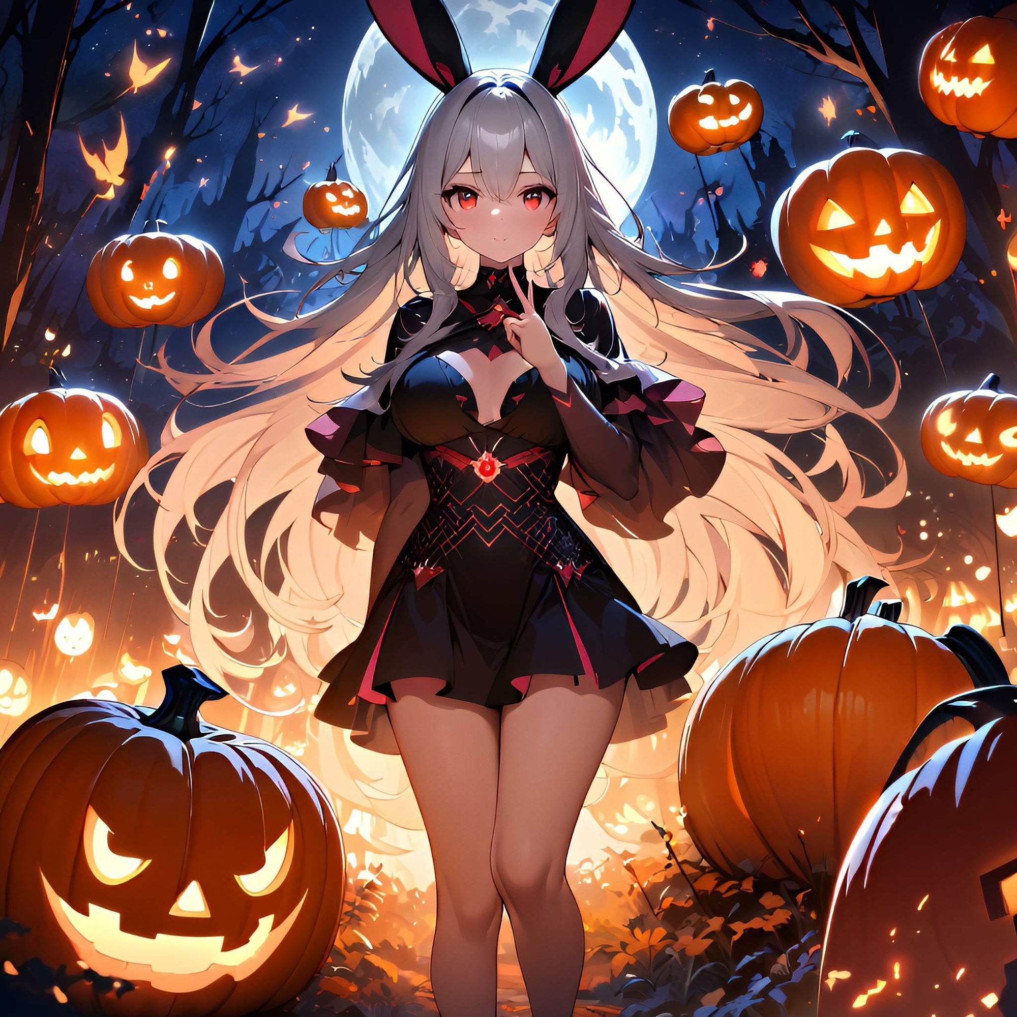 うさ耳美女のファンタジーイラスト集 サンプル9ページ目