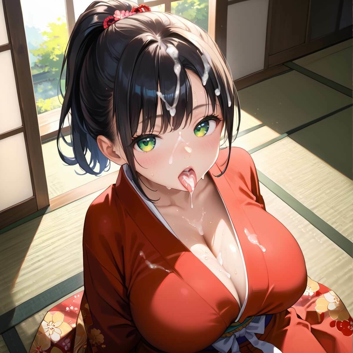 誘惑の里〜精液を搾り取る和服美女達〜3【厳選CG298枚収録】 サンプル3ページ目