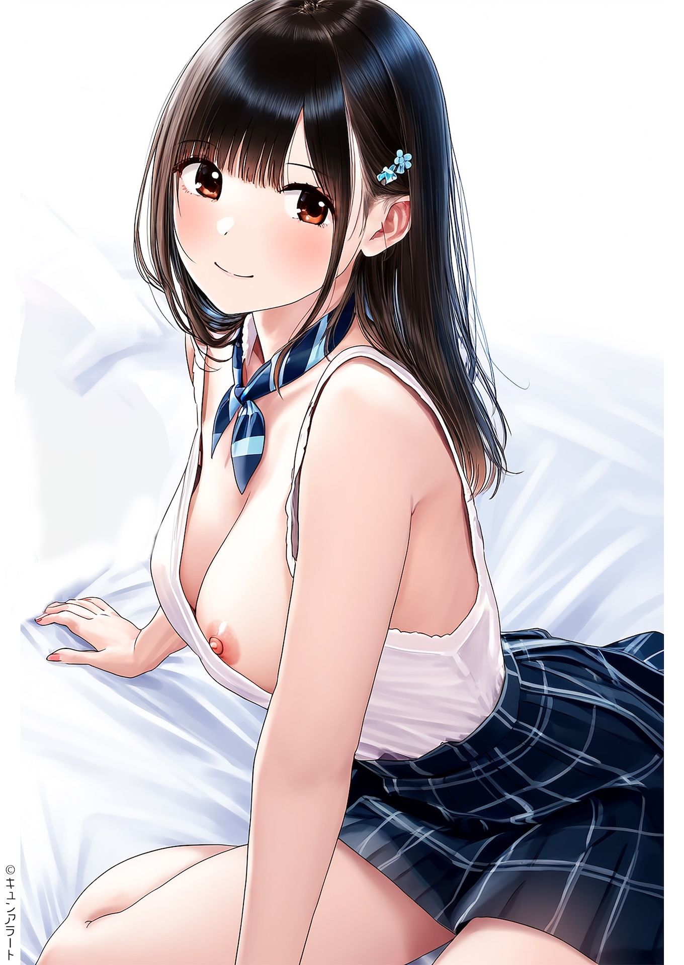 清楚系巨乳1 サンプル2ページ目