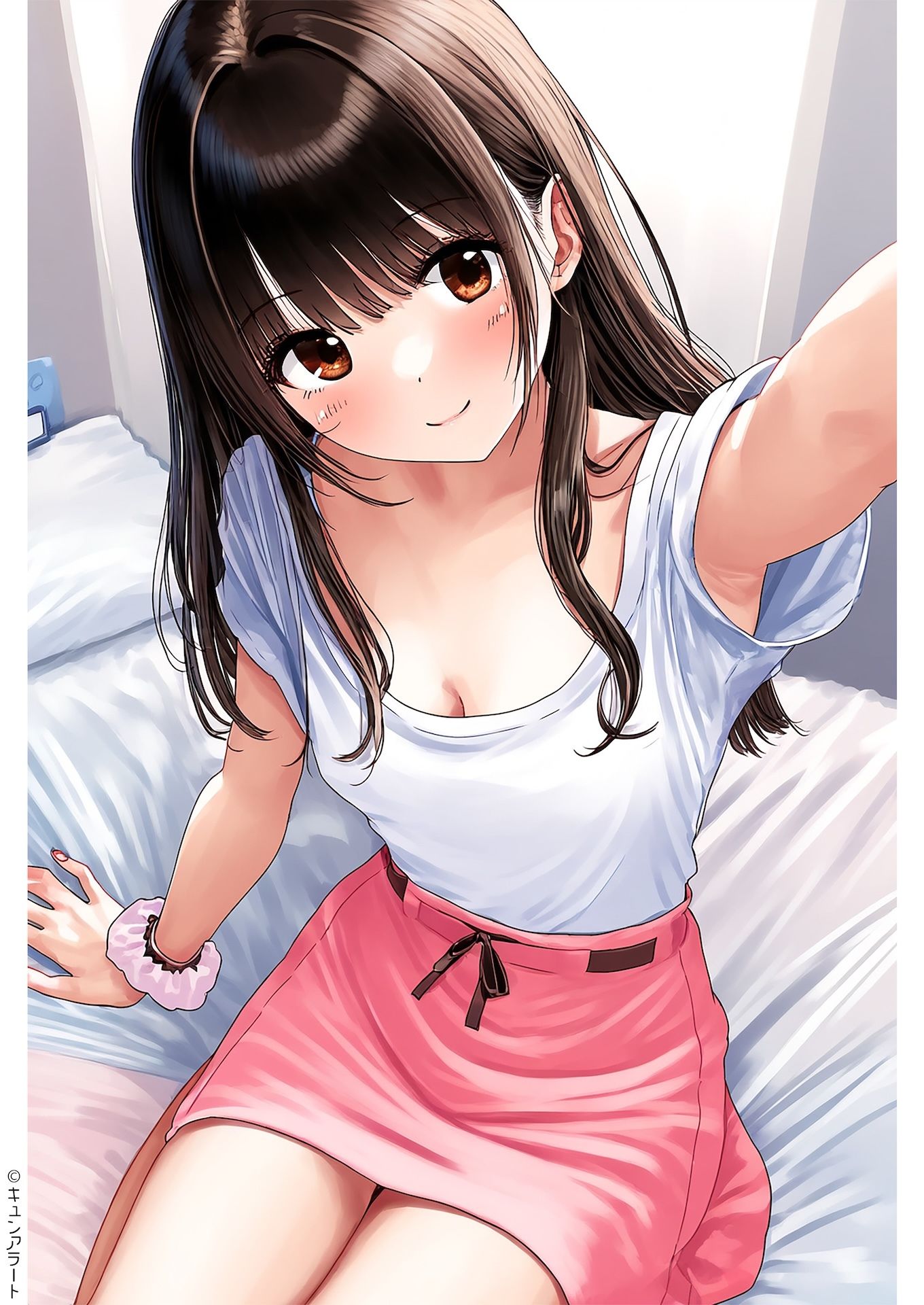清楚系巨乳1 サンプル4ページ目