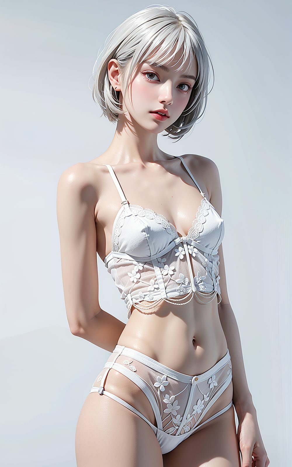 白いランジェリー サンプル2ページ目