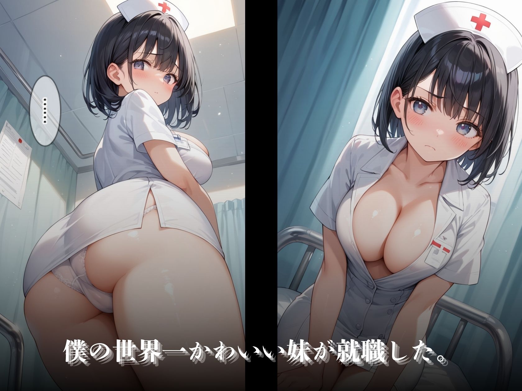 妹は中出しサポート付きのナース！？ サンプル2ページ目