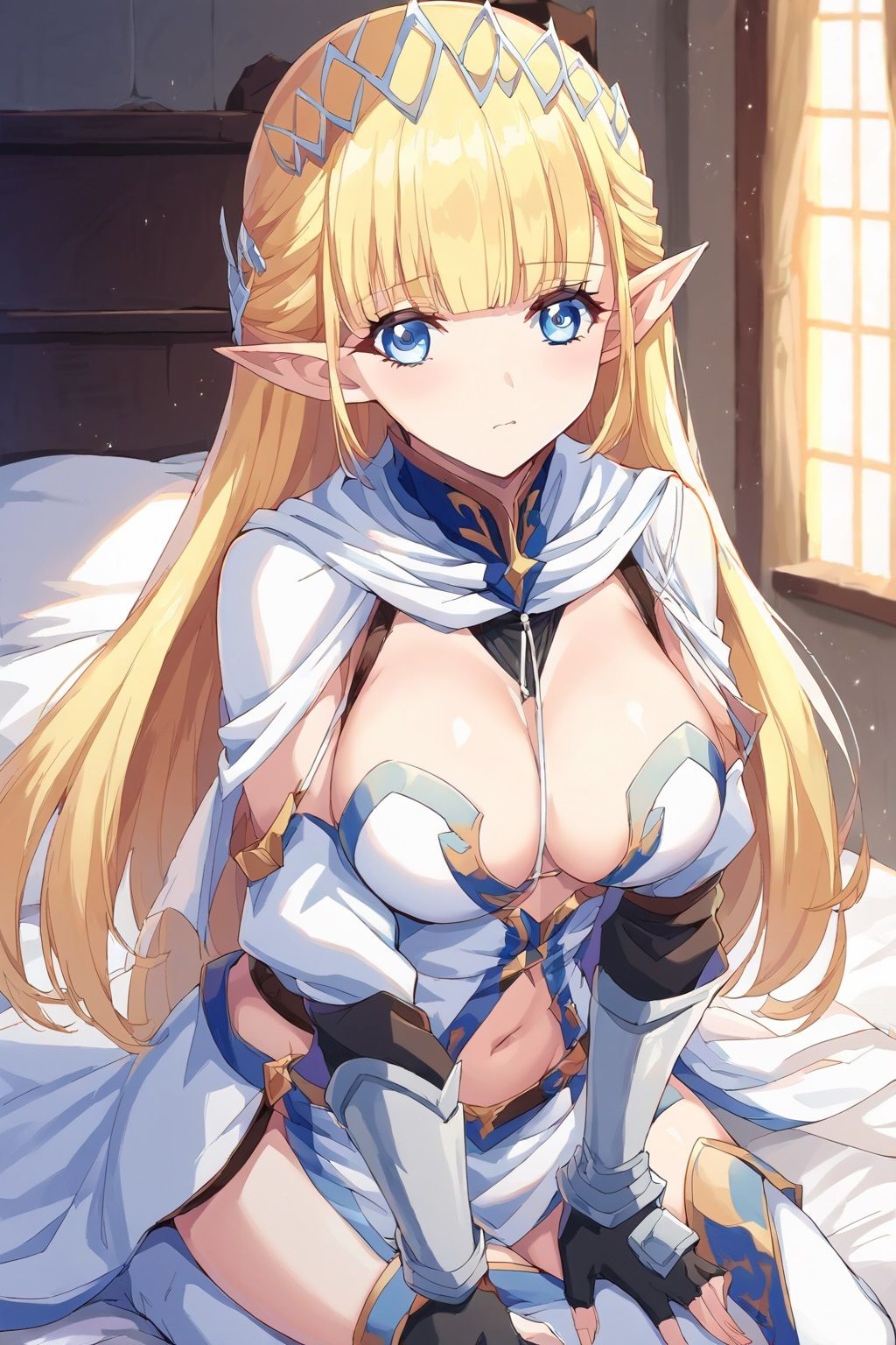 襲われたエルフ騎士ベロキス処女喪失SEX サンプル2ページ目
