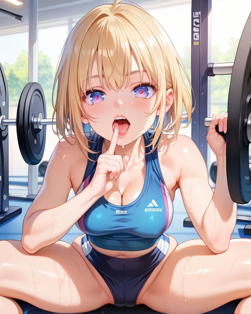 エロい女しかいないと噂のジムに入ったらハーレムだったCG集 サンプル5ページ目