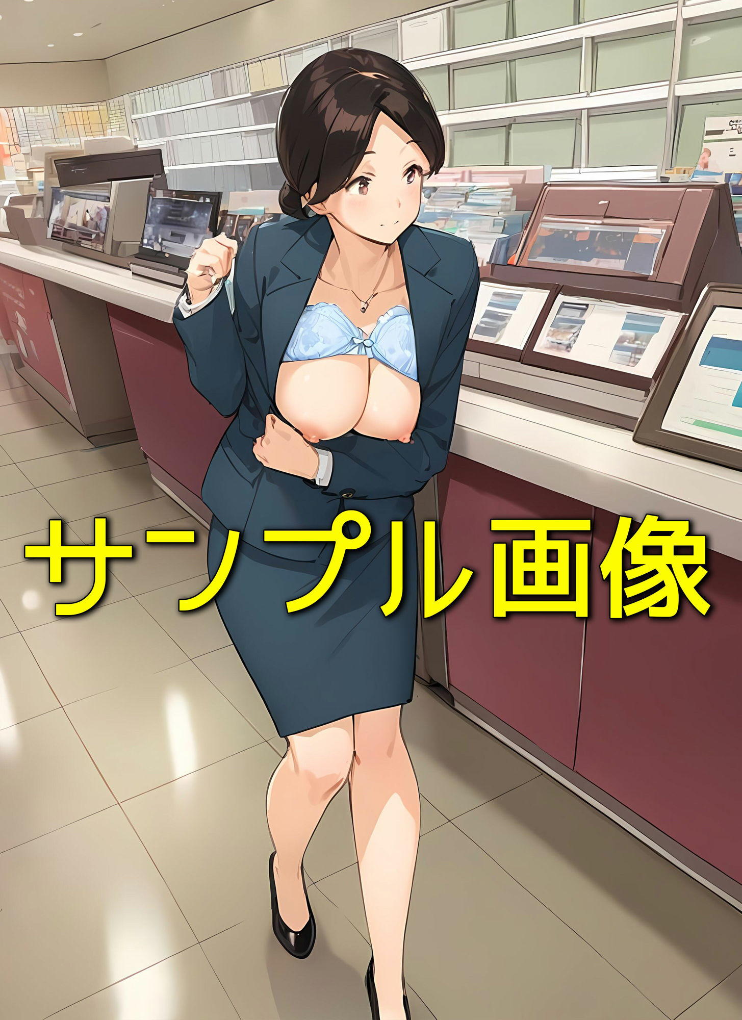 うちの部署の女子社員がおっぱい出して仕事をする理由がわからない サンプル9ページ目