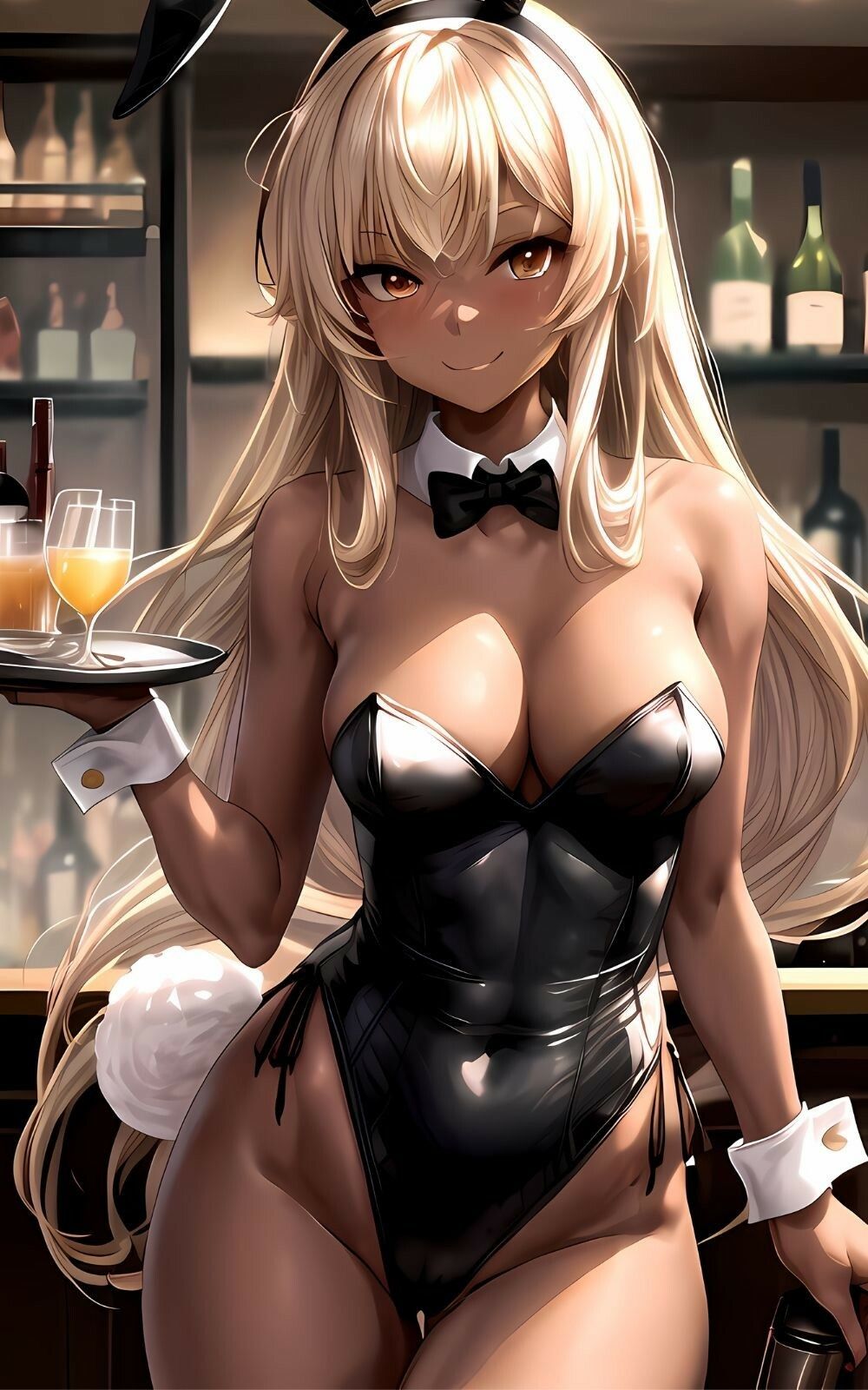 黒ギャルバニーとヤリまくり サンプル1ページ目