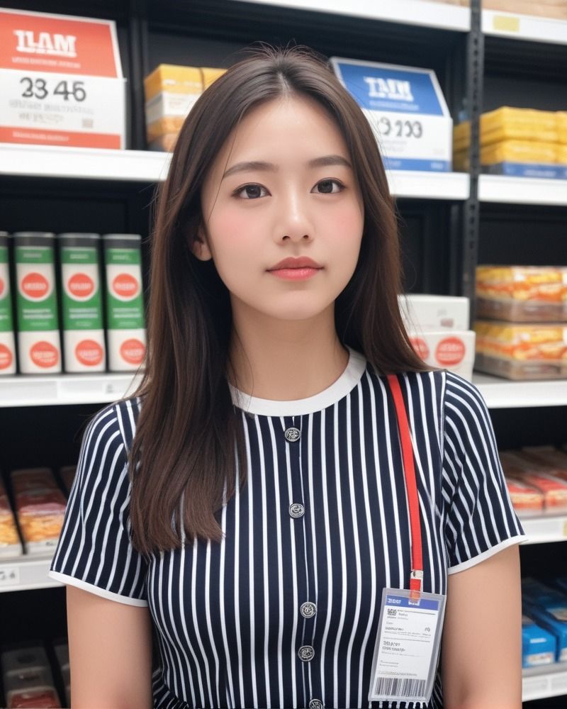 爆乳！ドラッグストアの隠れセクシー店員 サンプル1ページ目