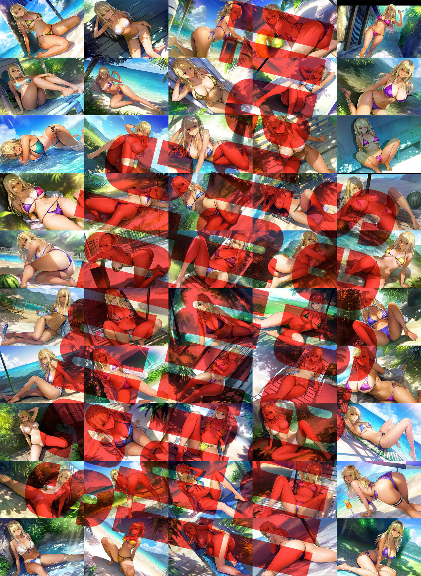 水着ギャルコレクション vol. 2 サンプル6ページ目