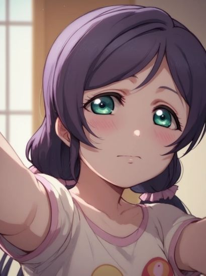 ラブライブの東條希から送られてきた自撮り写真 サンプル1ページ目