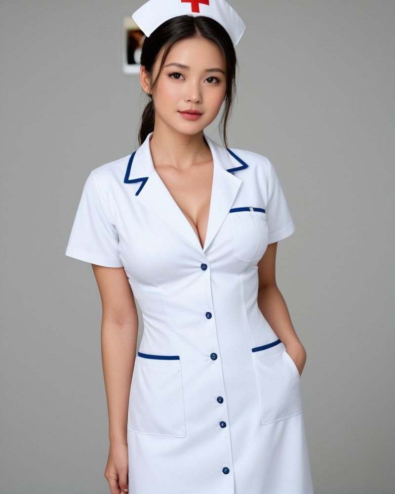 美人で話題のナースさんを集めた写真集 サンプル6ページ目