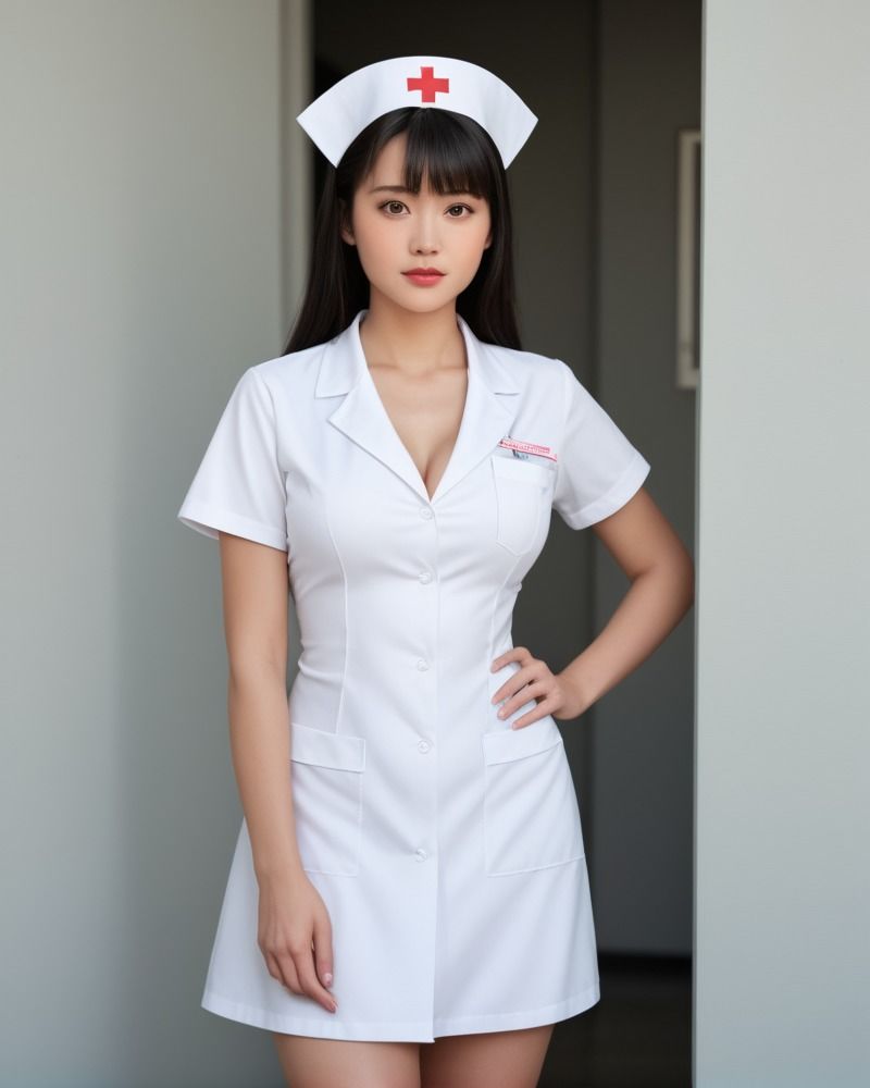 美人で話題のナースさんを集めた写真集 サンプル7ページ目