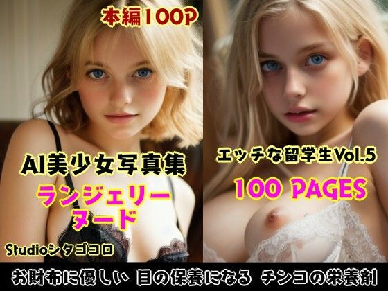 外国人留学生たちが可愛すぎる美少女写真集 全5巻お徳用パック〜金髪美少女たちがボクを誘惑してくる来る件。総集編1〜 サンプル5ページ目
