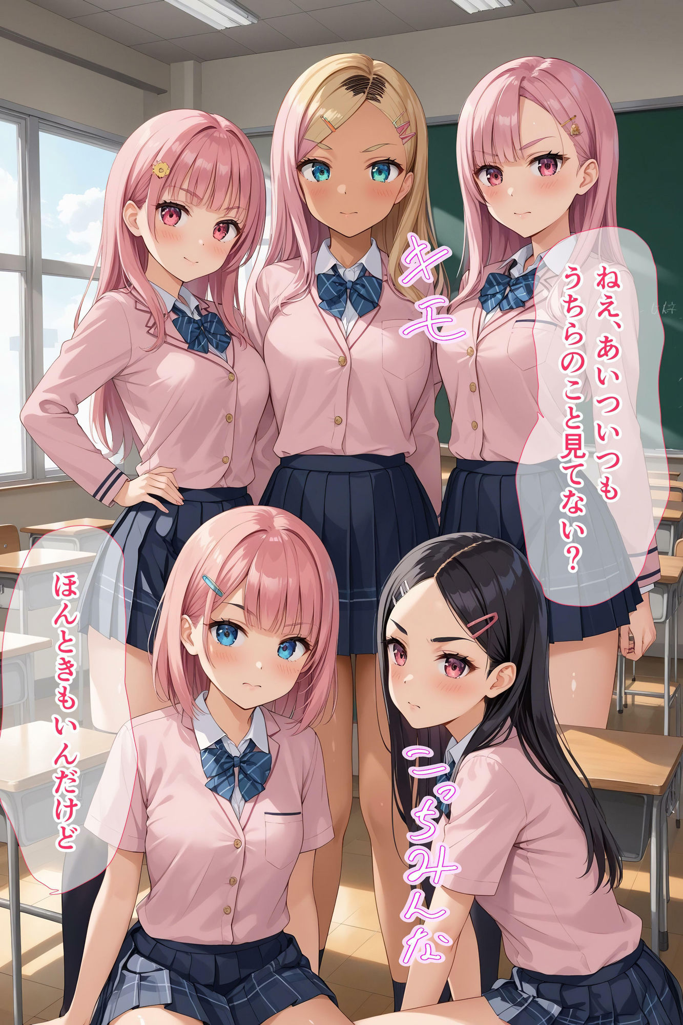 童貞の僕が催●アプリで学園を支配 サンプル5ページ目