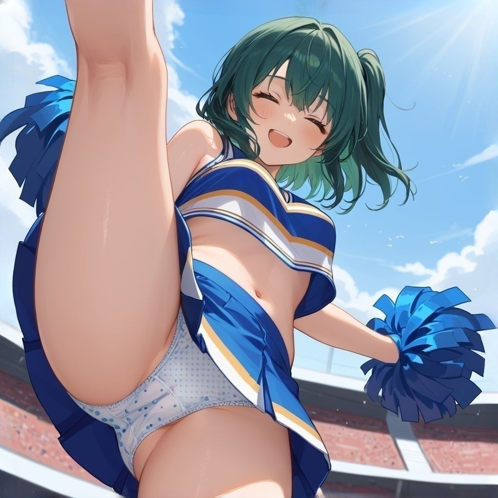 チアギャルのパンチラ写真集〜リアルパンティー（=not見せパン） サンプル4ページ目