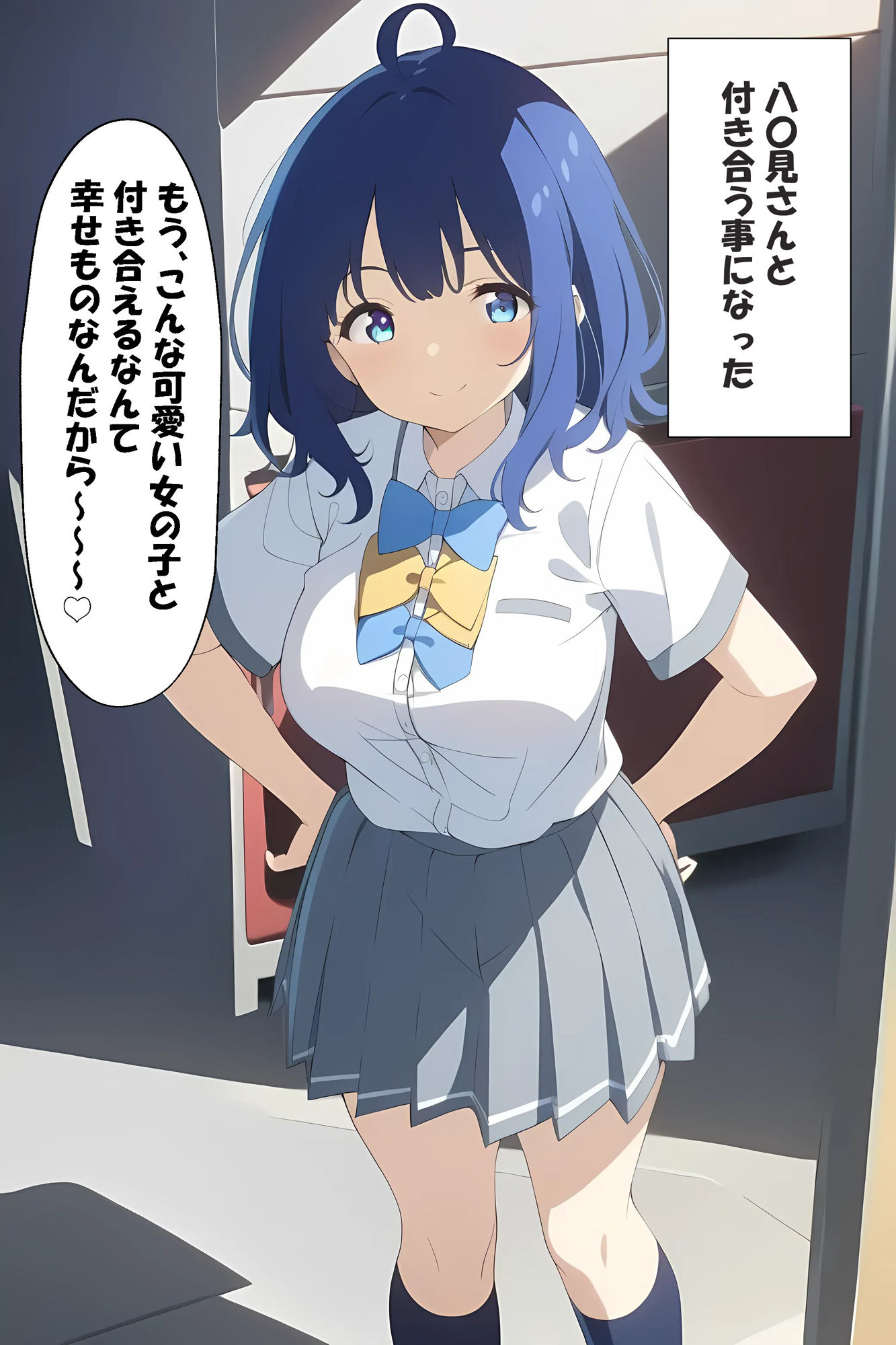 八〇見さんと恋人になった話 サンプル1ページ目